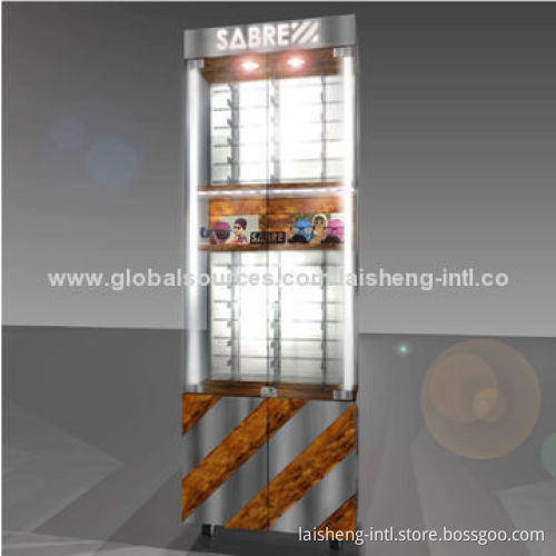 POP Sunglasses Floor Display Stand with LED Lights